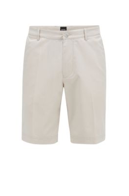 BOSS - Slim-fit shorts in a cotton blend