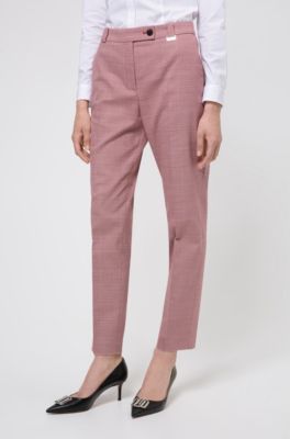 light cropped trousers