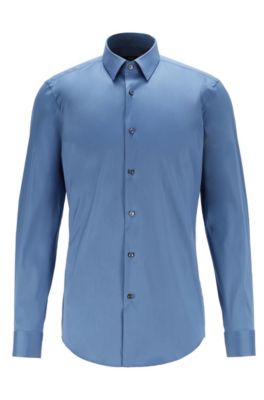 hugo boss poplin shirt