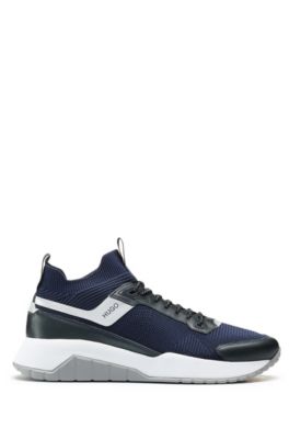 hugo boss knit trainers