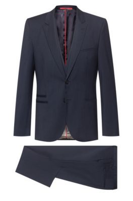 hugo boss slim fit suit