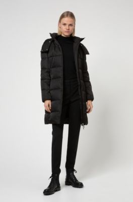 boss puffer jacket women's