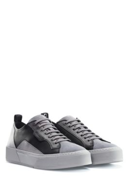 mens white hugo boss trainers