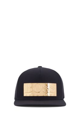 Limited-edition cap with gold-plated 
