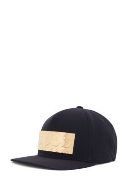 hugo boss black and gold cap