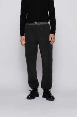 hugo boss joggers with zip pockets