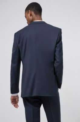 costume gris hugo boss