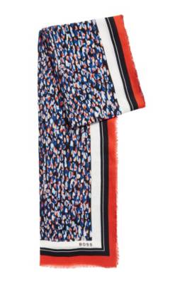 Foulard en coton et modal avec imprimé de la nouvelle saison
