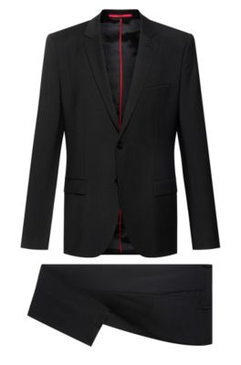 Hugo Extra Slim Fit Suit In A Wool Blend