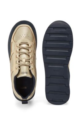 hugo boss black and gold trainers