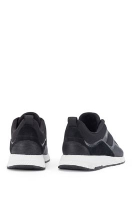 suede mens hugo boss trainers