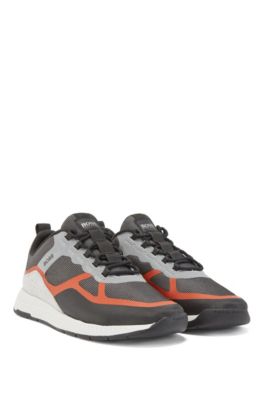 hugo boss orange sneakers