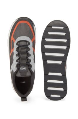 hugo boss orange sneakers