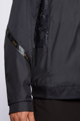 black and gold hugo boss jumper