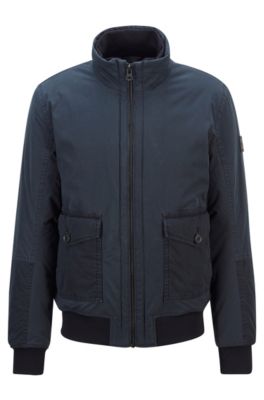 BOSS - Regular-fit padded jacket in 
