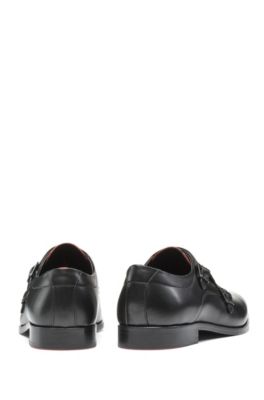 hugo boss double monk strap