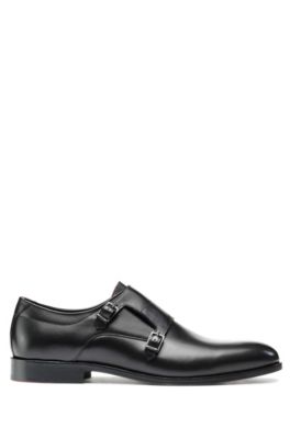 hugo boss double monk strap