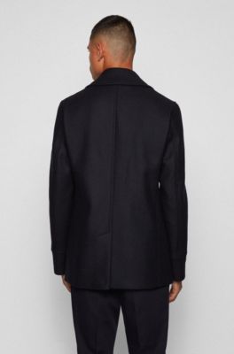 hugo boss mens overcoat sale