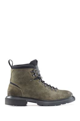 hugo boss lace up boots