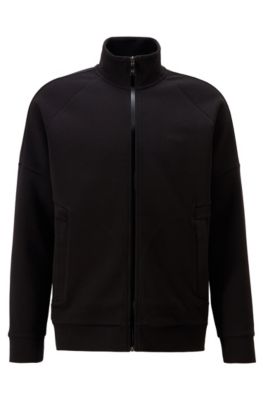 black boss jumper