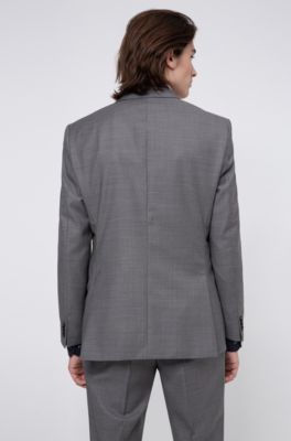 costume hugo boss gris