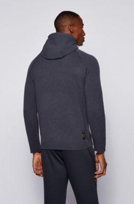 hugo boss tracksuit gold