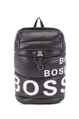 black lightweight backpack