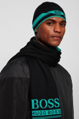 hugo boss hat and scarf