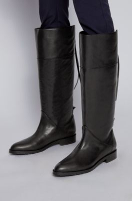 hugo boss boots womens