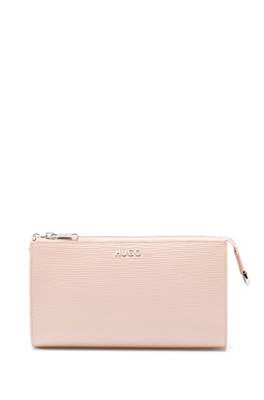 Mini sac en cuir verni avec bandoulière à maillons