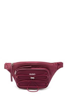 Sac ceinture en twill de nylon, avec cordon de serrage
