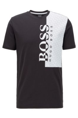 hugo boss logo shirt