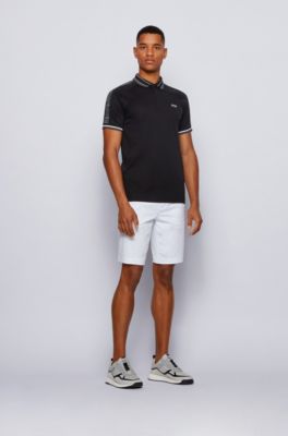 Hugo Boss Men/'s Regular Fit Polo T-Shirt In Black