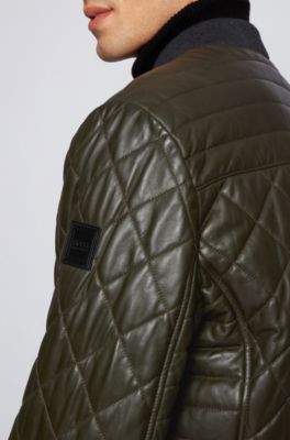 hugo boss jackson leather jacket