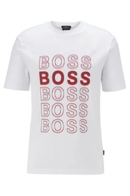 boss mercerised t-shirt