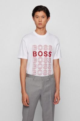 boss mercerised t-shirt