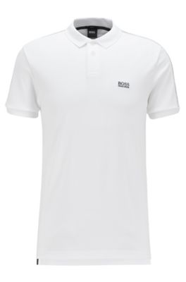 mens white boss t shirt