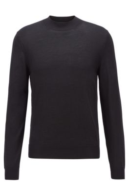 black and white hugo boss jumper