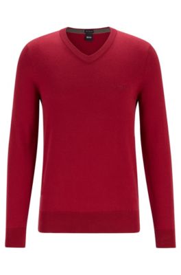 hugo boss red sweater