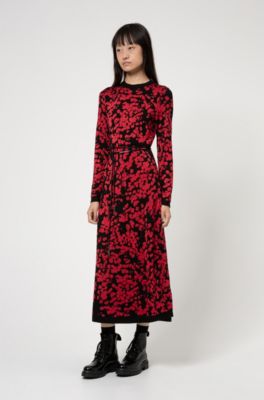 hugo knitted dresses