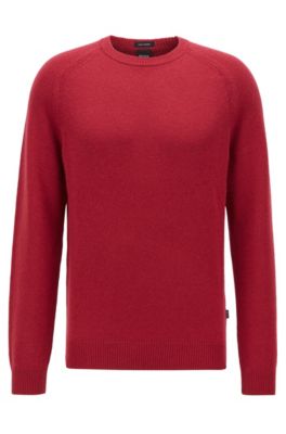 black and red hugo boss jumper