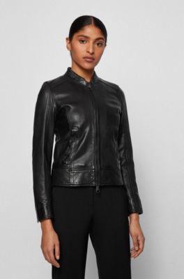 hugo boss lambskin jacket