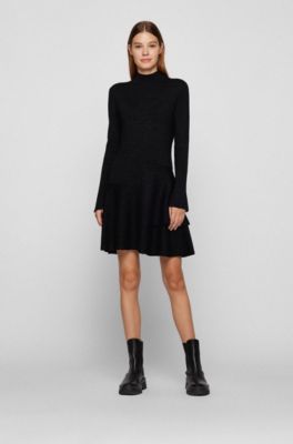 hugo boss knitted dresses