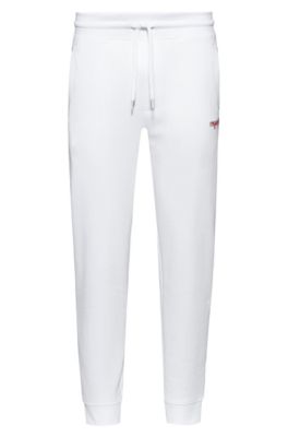 hugo boss tracksuit white