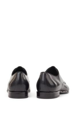 boss patent leather shoes