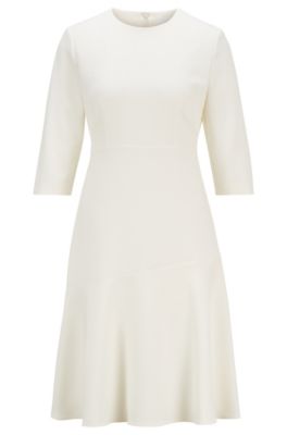 hugo boss dress white