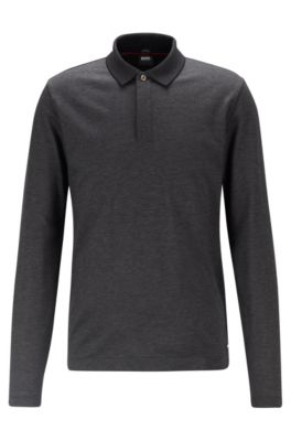 hugo boss slim fit mercerised