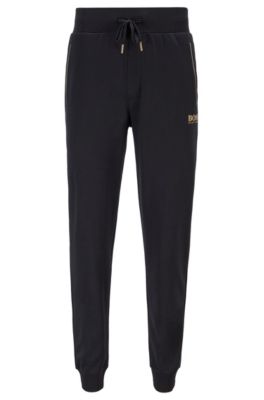 tracksuit bottoms with metallic accents