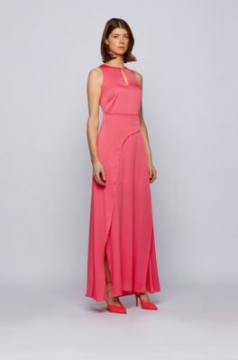 Women S Dresses Pink Hugo Boss 