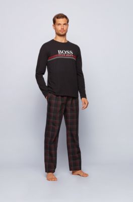 hugo boss pajama set mens